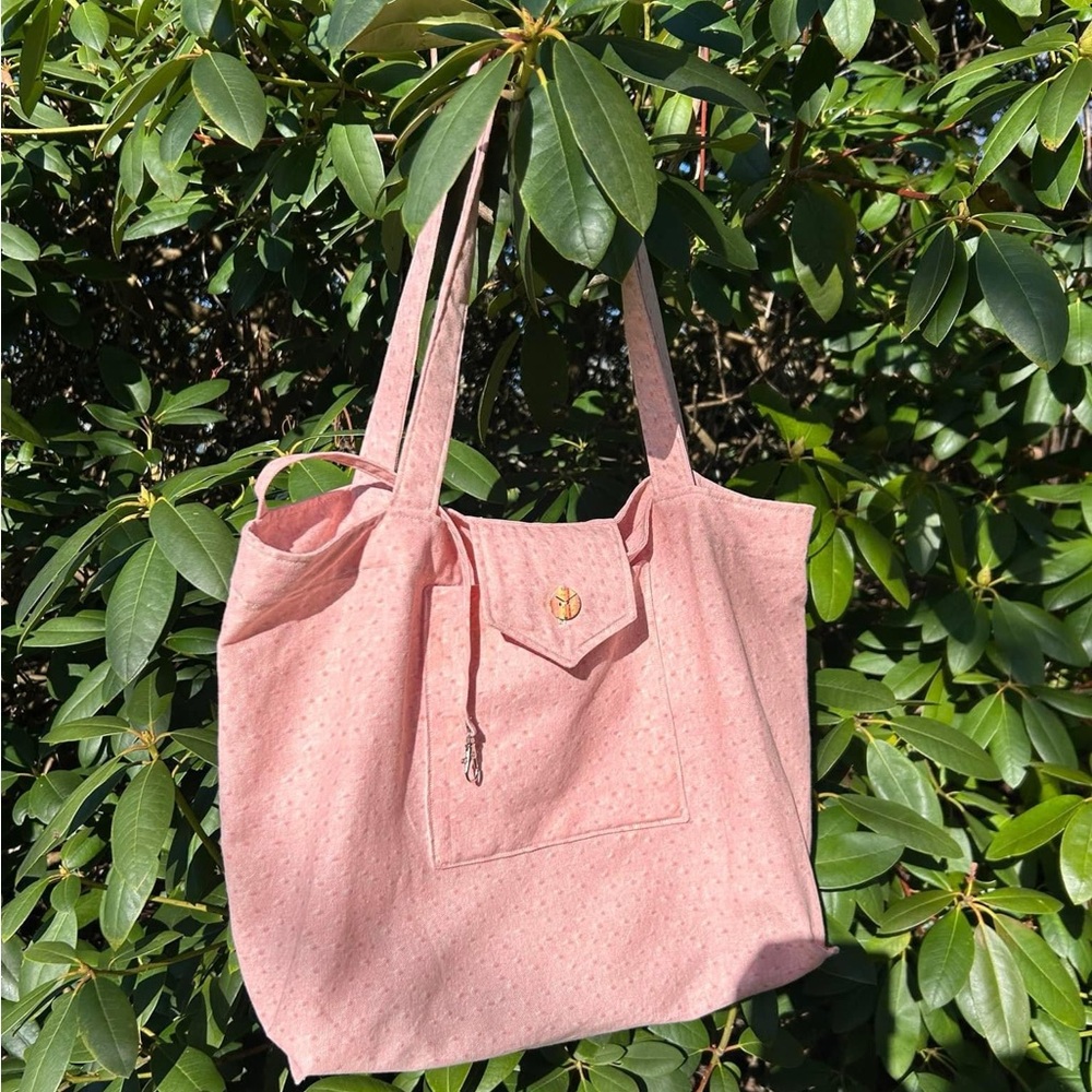 Peach tote